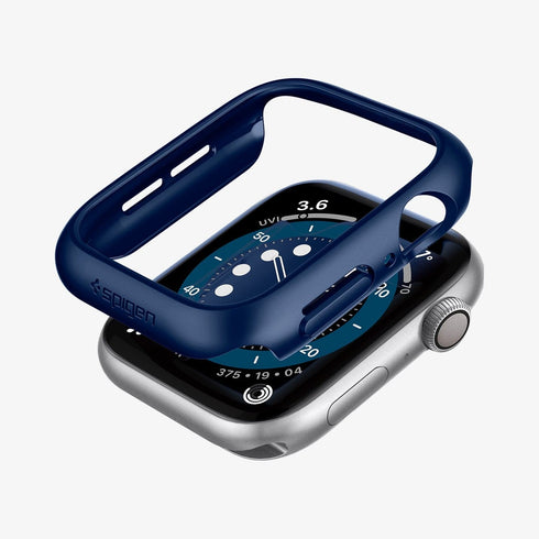 ACS05458 - Apple Watch Ultra (Apple Watch (49mm)) Case Thin Fit in black showing the front